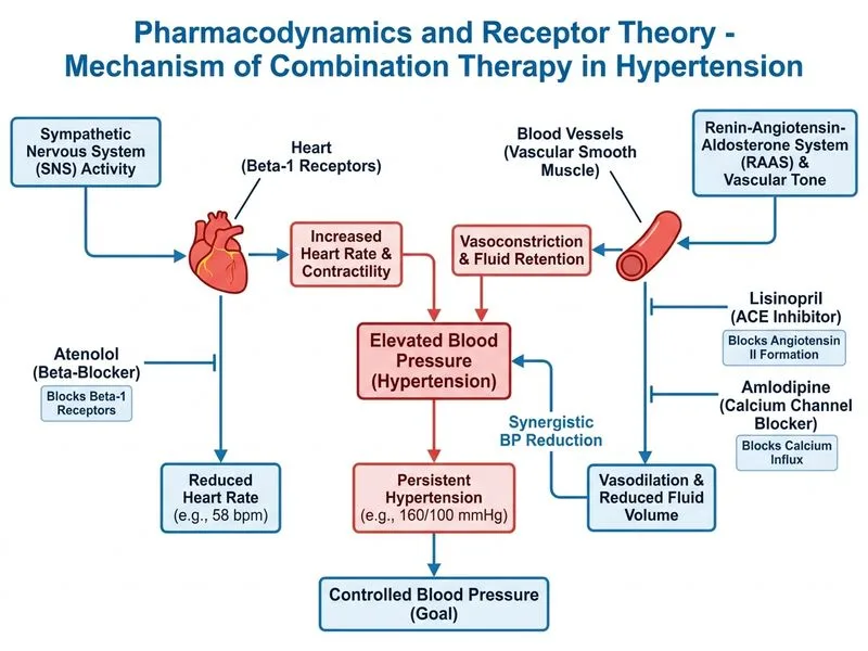 Pharmacodynamics and Receptor Theory diagram