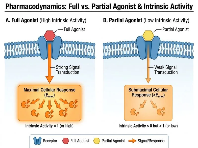 Pharmacodynamics and Receptor Theory diagram