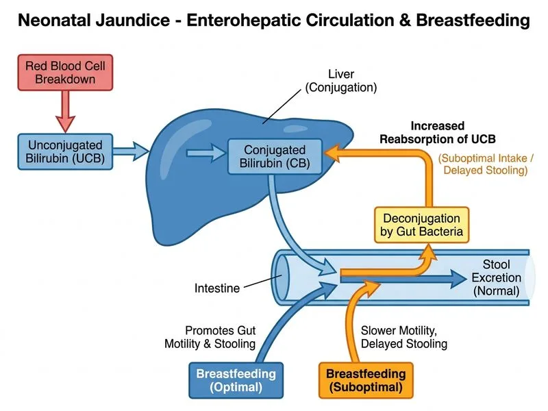 Neonatal Jaundice diagram