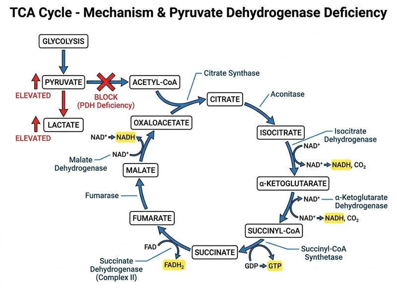 TCA Cycle diagram