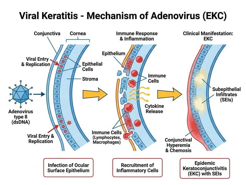Viral Keratitis diagram