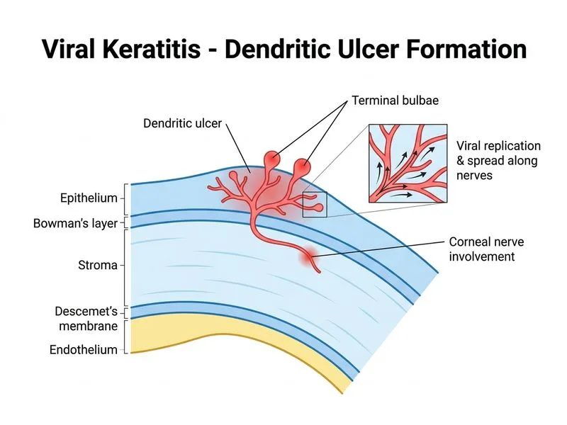 Viral Keratitis diagram