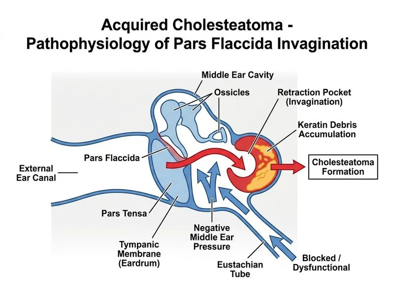 Cholesteatoma diagram