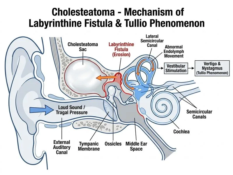 Cholesteatoma diagram