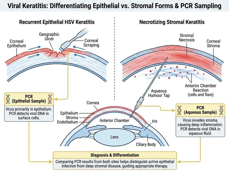 Viral Keratitis diagram