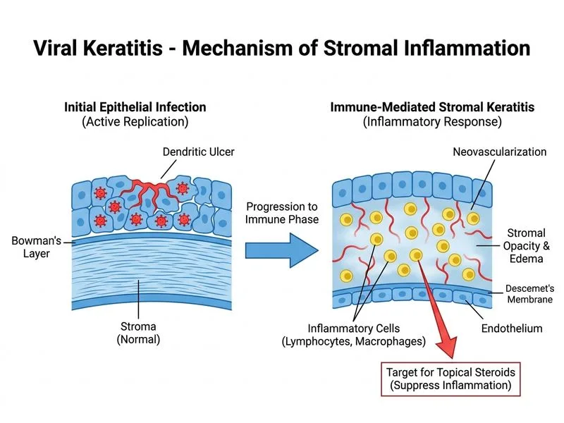 Viral Keratitis diagram