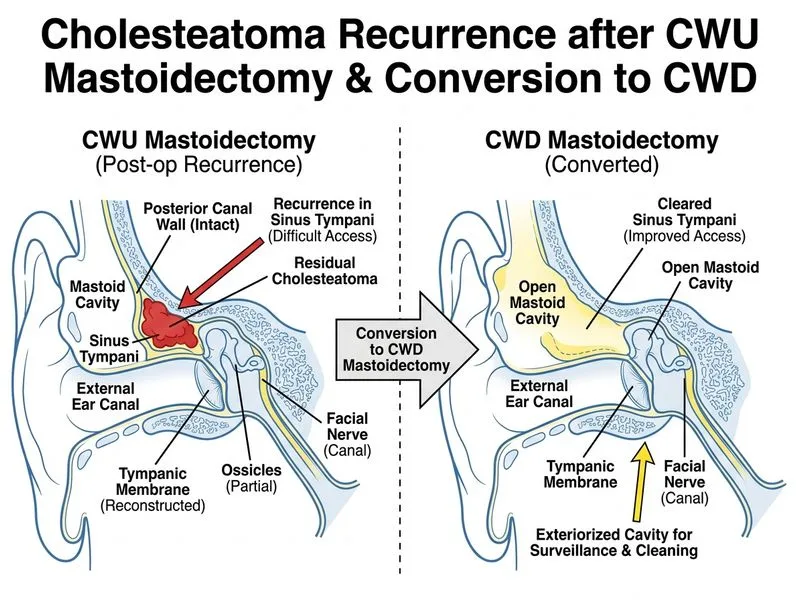 Cholesteatoma diagram