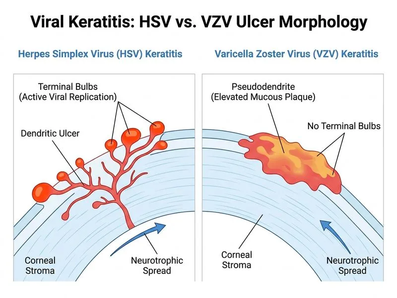 Viral Keratitis diagram