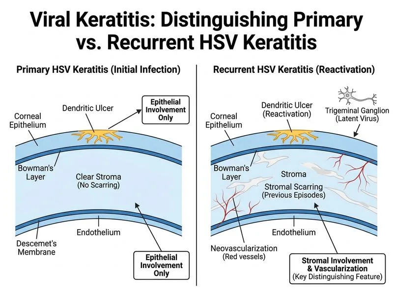 Viral Keratitis diagram