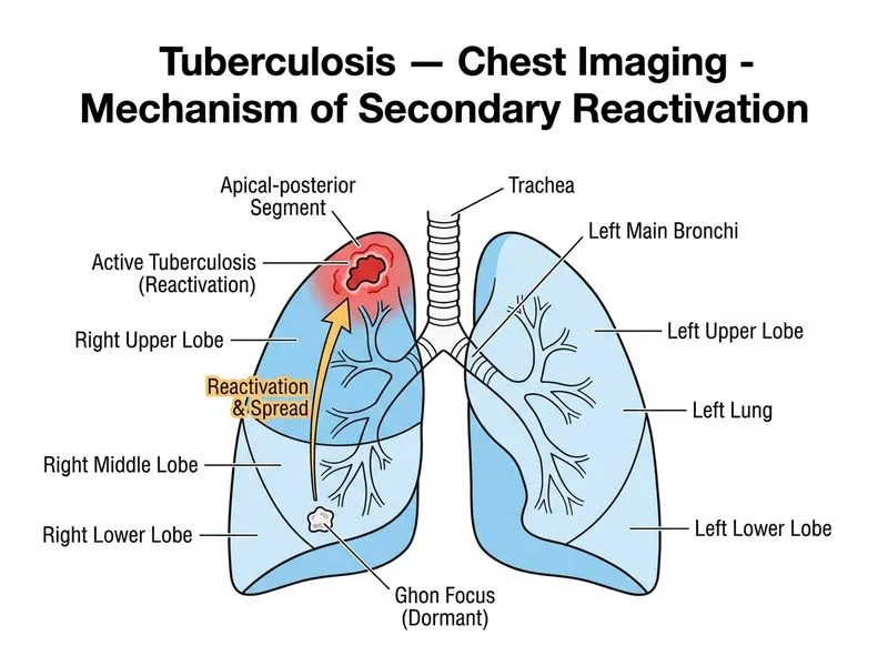 Tuberculosis — Chest Imaging diagram