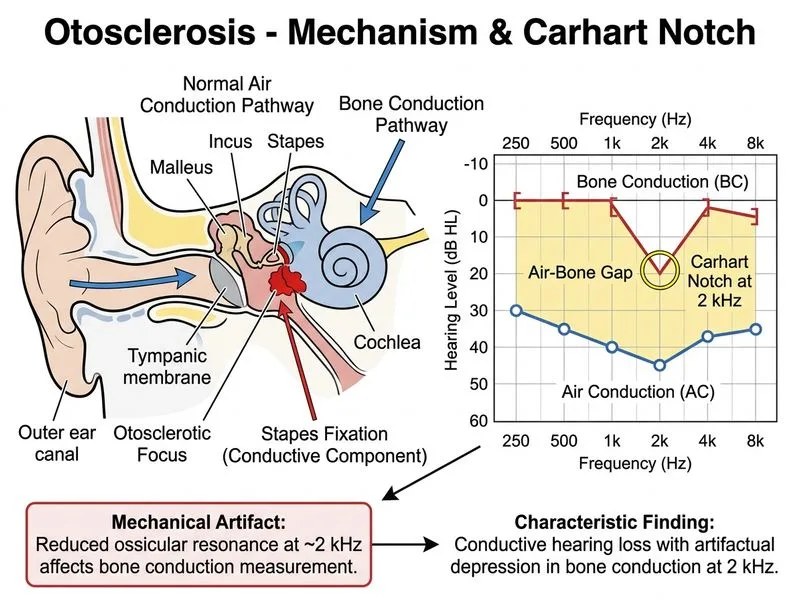 Otosclerosis diagram