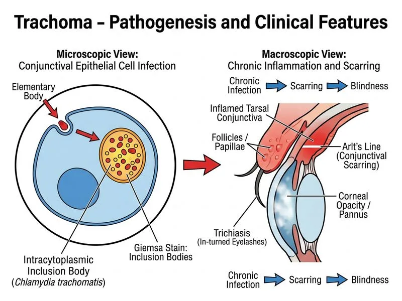 Trachoma diagram