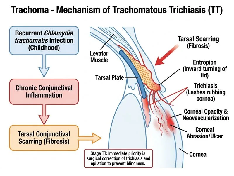 Trachoma diagram