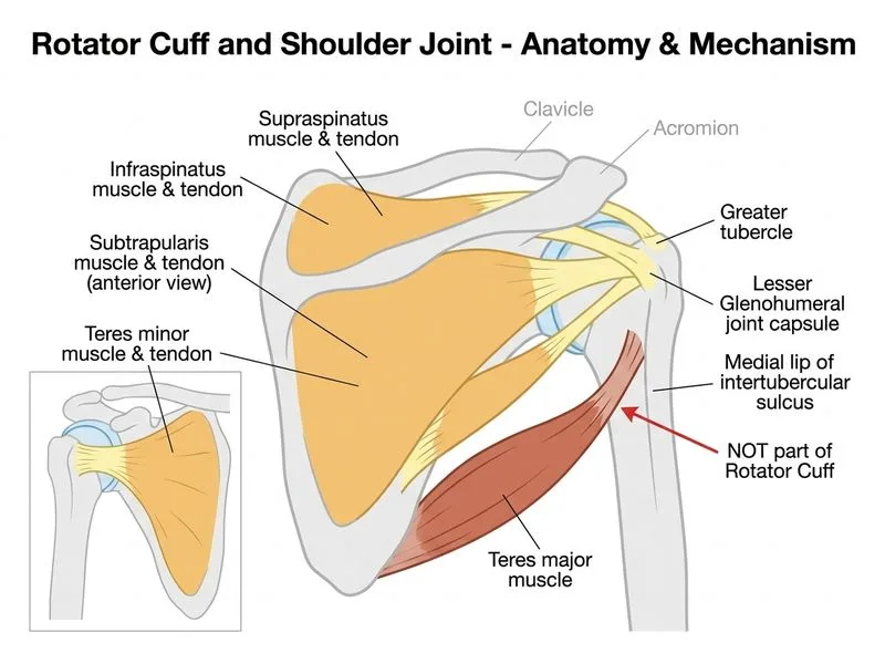 Rotator Cuff and Shoulder Joint diagram