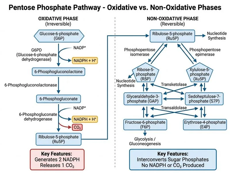 Pentose Phosphate Pathway diagram