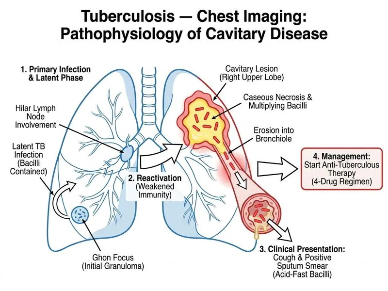 Tuberculosis — Chest Imaging diagram
