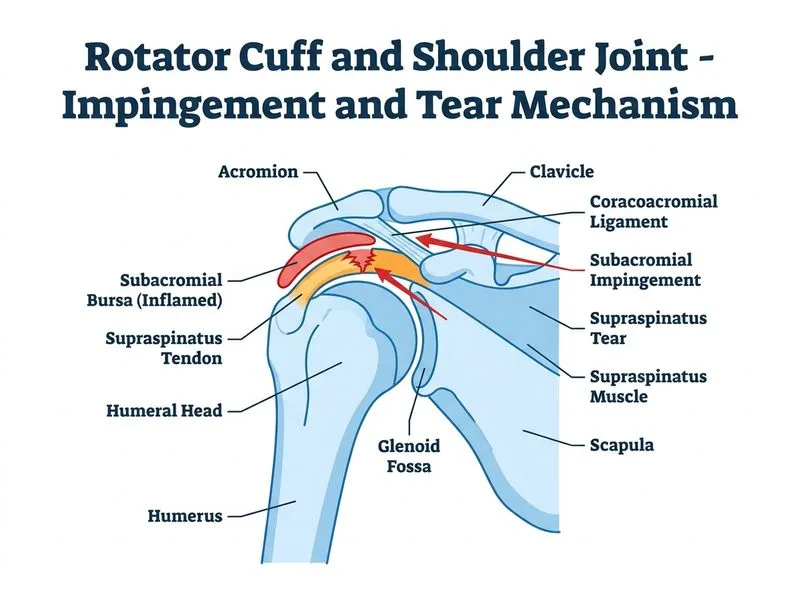 Rotator Cuff and Shoulder Joint diagram