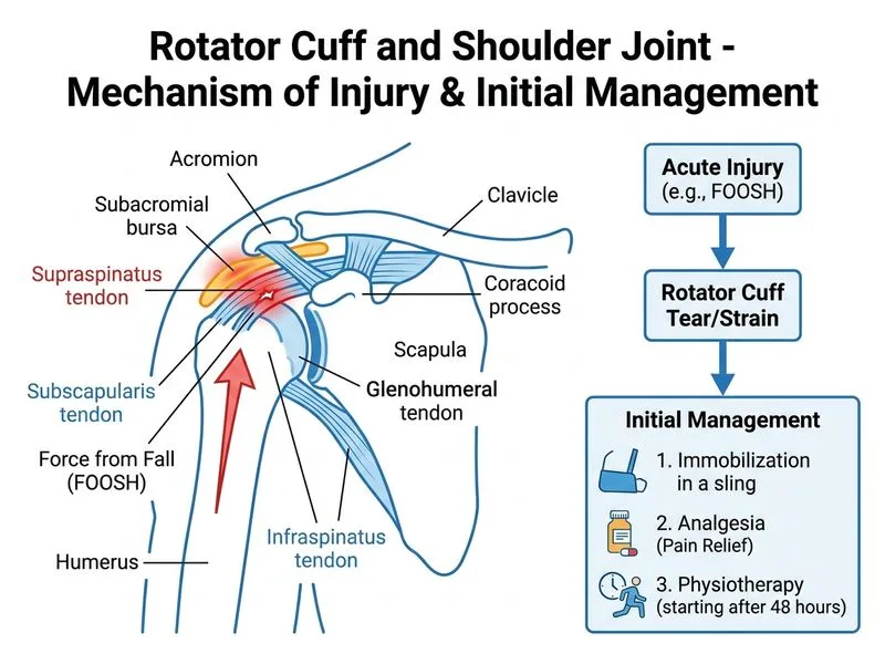 Rotator Cuff and Shoulder Joint diagram
