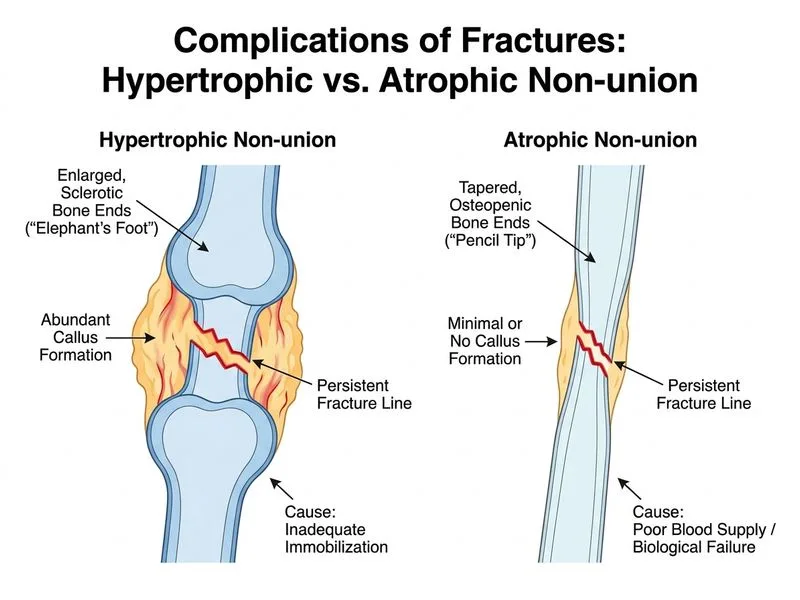 Complications of Fractures diagram