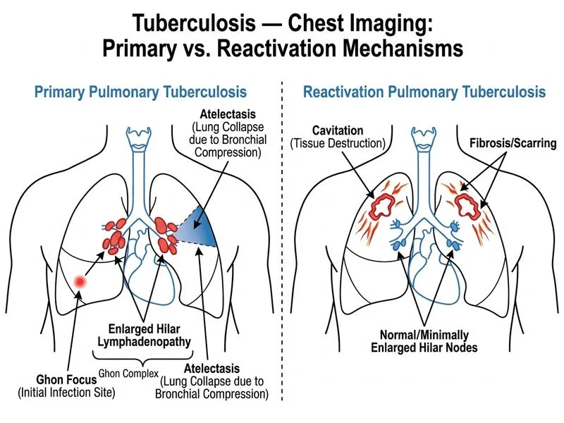 Tuberculosis — Chest Imaging diagram