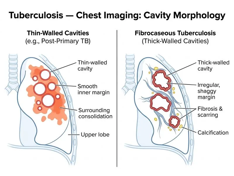 Tuberculosis — Chest Imaging diagram