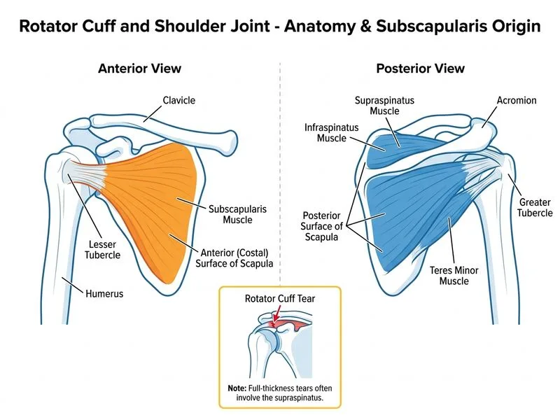 Rotator Cuff and Shoulder Joint diagram