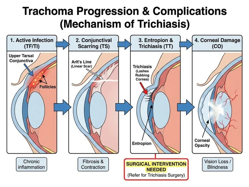 Trachoma diagram