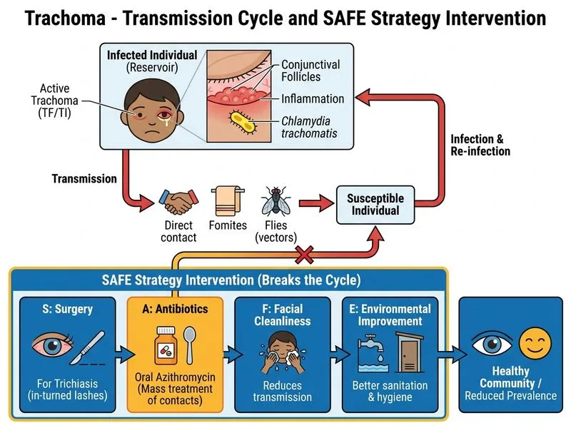 Trachoma diagram
