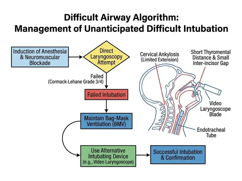 Difficult Airway Algorithm diagram