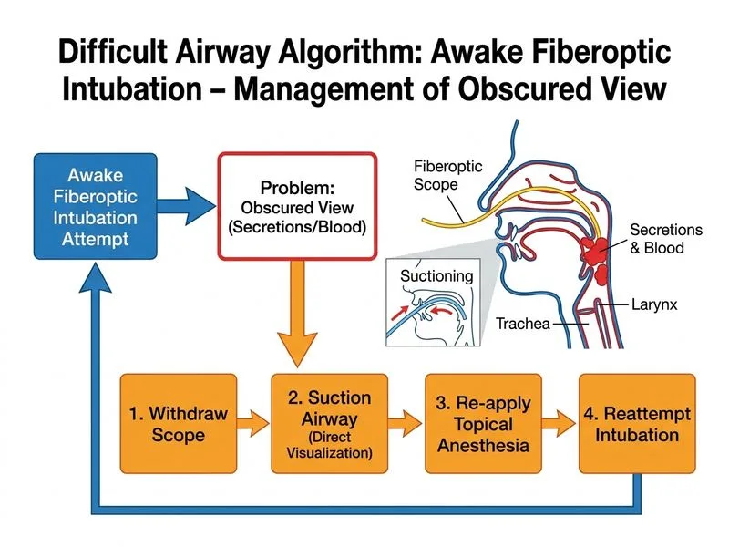 Difficult Airway Algorithm diagram