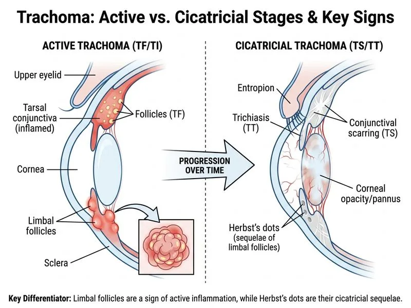 Trachoma diagram