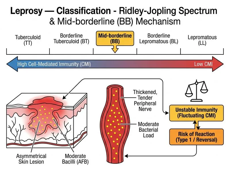 Leprosy — Classification diagram