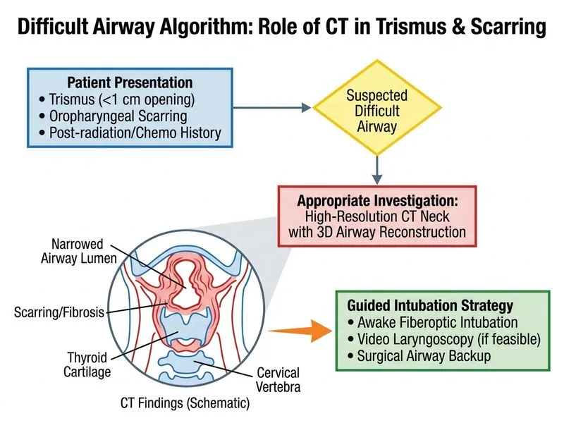 Difficult Airway Algorithm diagram