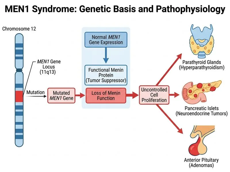 MEN Syndromes diagram