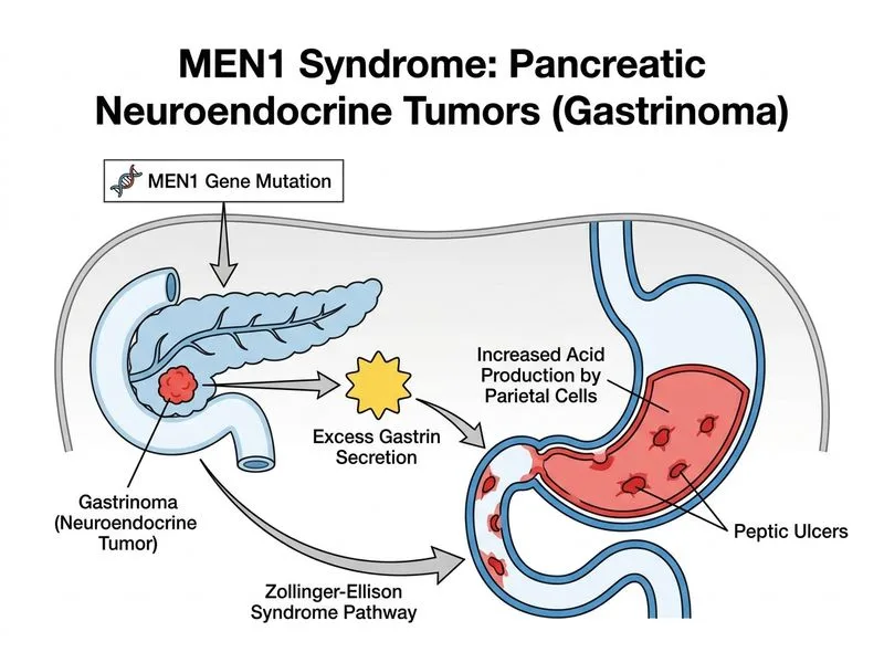 MEN Syndromes diagram