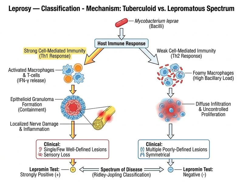 Leprosy — Classification diagram