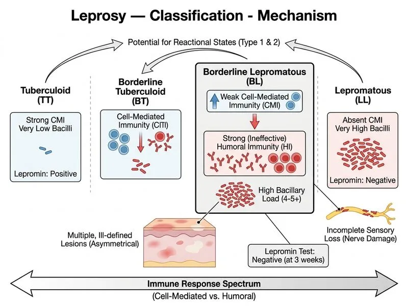 Leprosy — Classification diagram