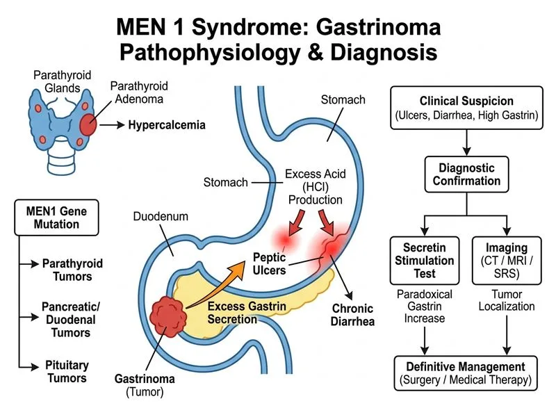 MEN Syndromes diagram