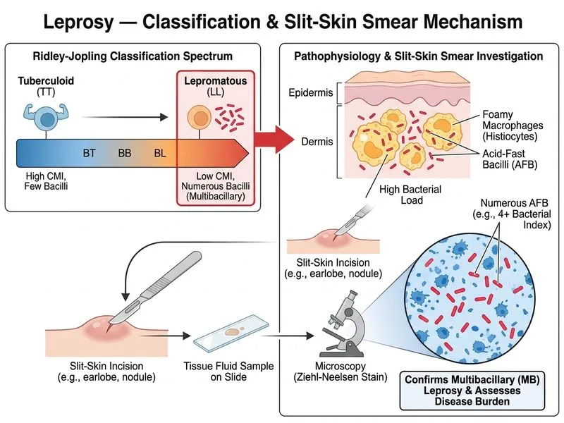 Leprosy — Classification diagram