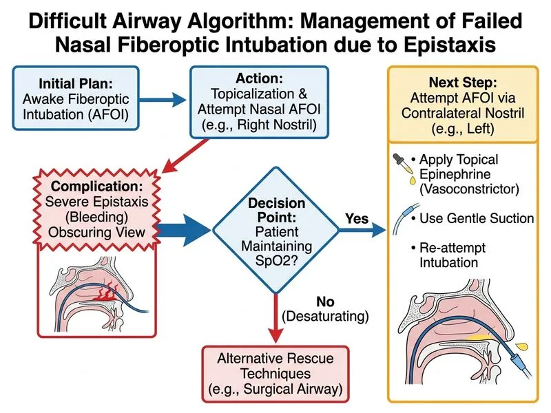 Difficult Airway Algorithm diagram