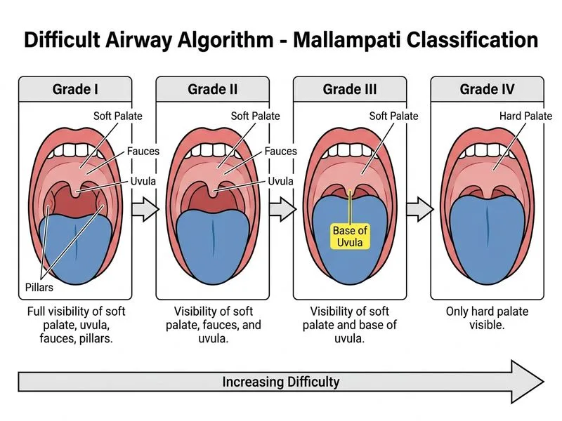 Difficult Airway Algorithm diagram