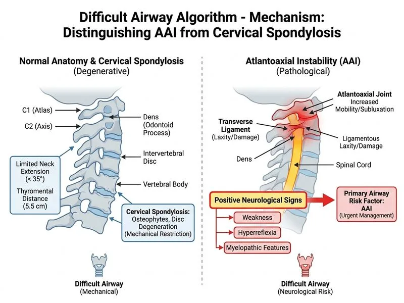 Difficult Airway Algorithm diagram
