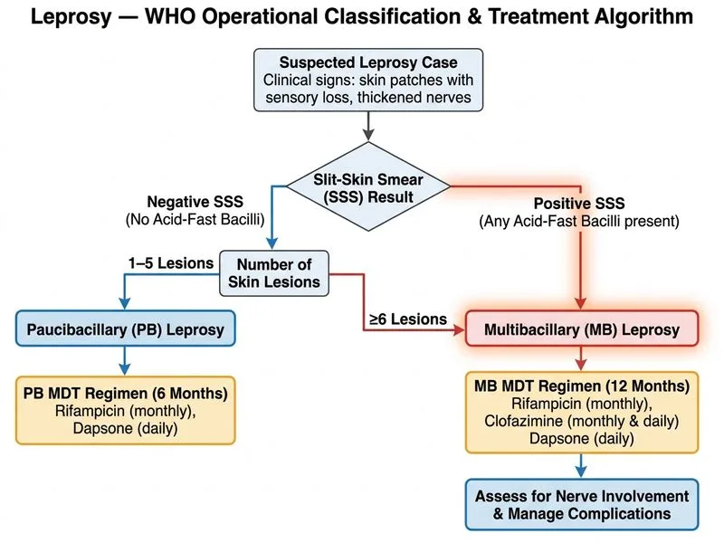 Leprosy — Classification diagram