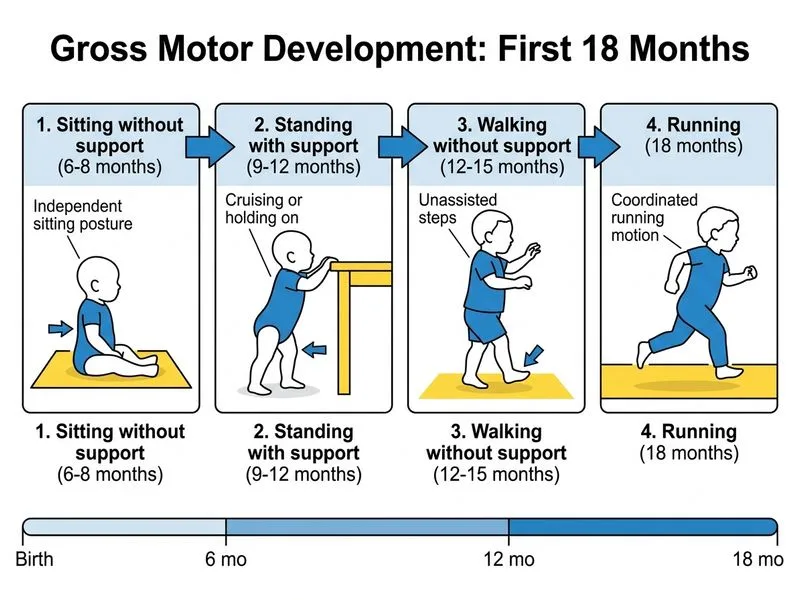 Developmental Milestones diagram