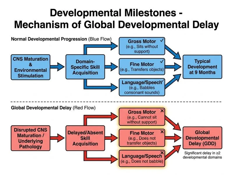 Developmental Milestones diagram