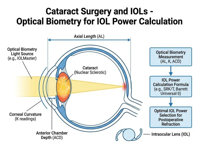Cataract Surgery and IOLs diagram