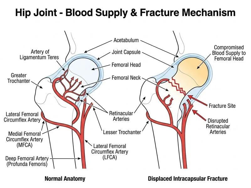 Hip Joint diagram