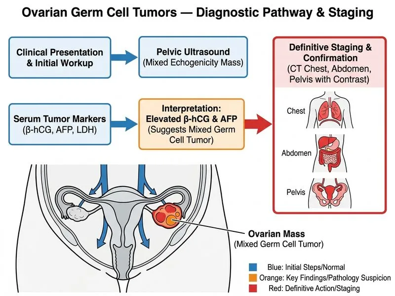 Ovarian Tumors — Germ Cell diagram
