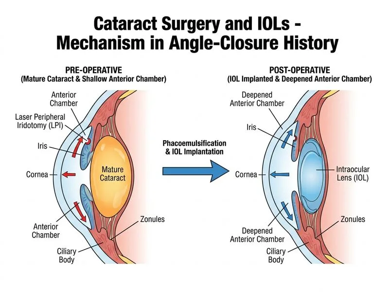 Cataract Surgery and IOLs diagram