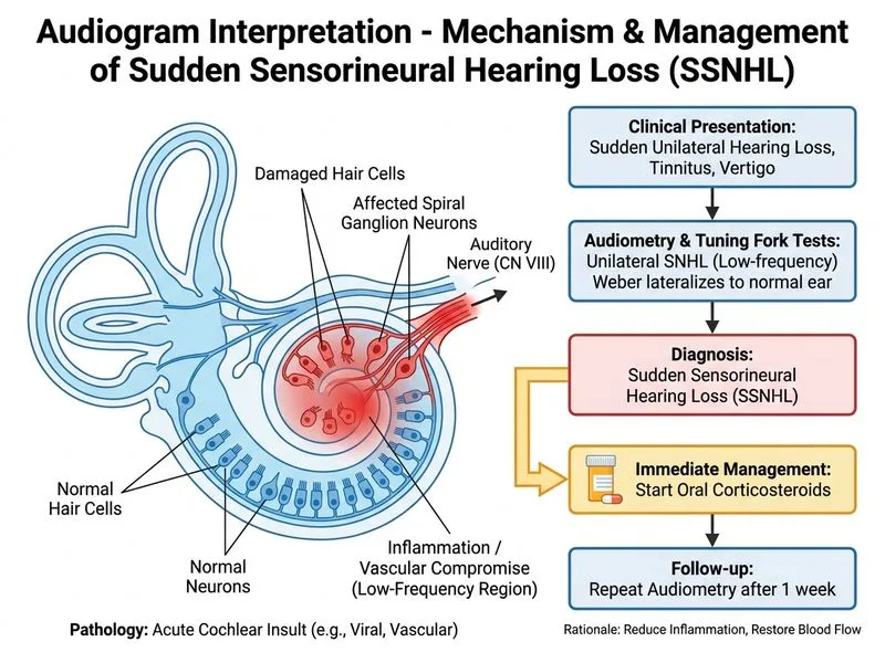 Audiogram Interpretation diagram